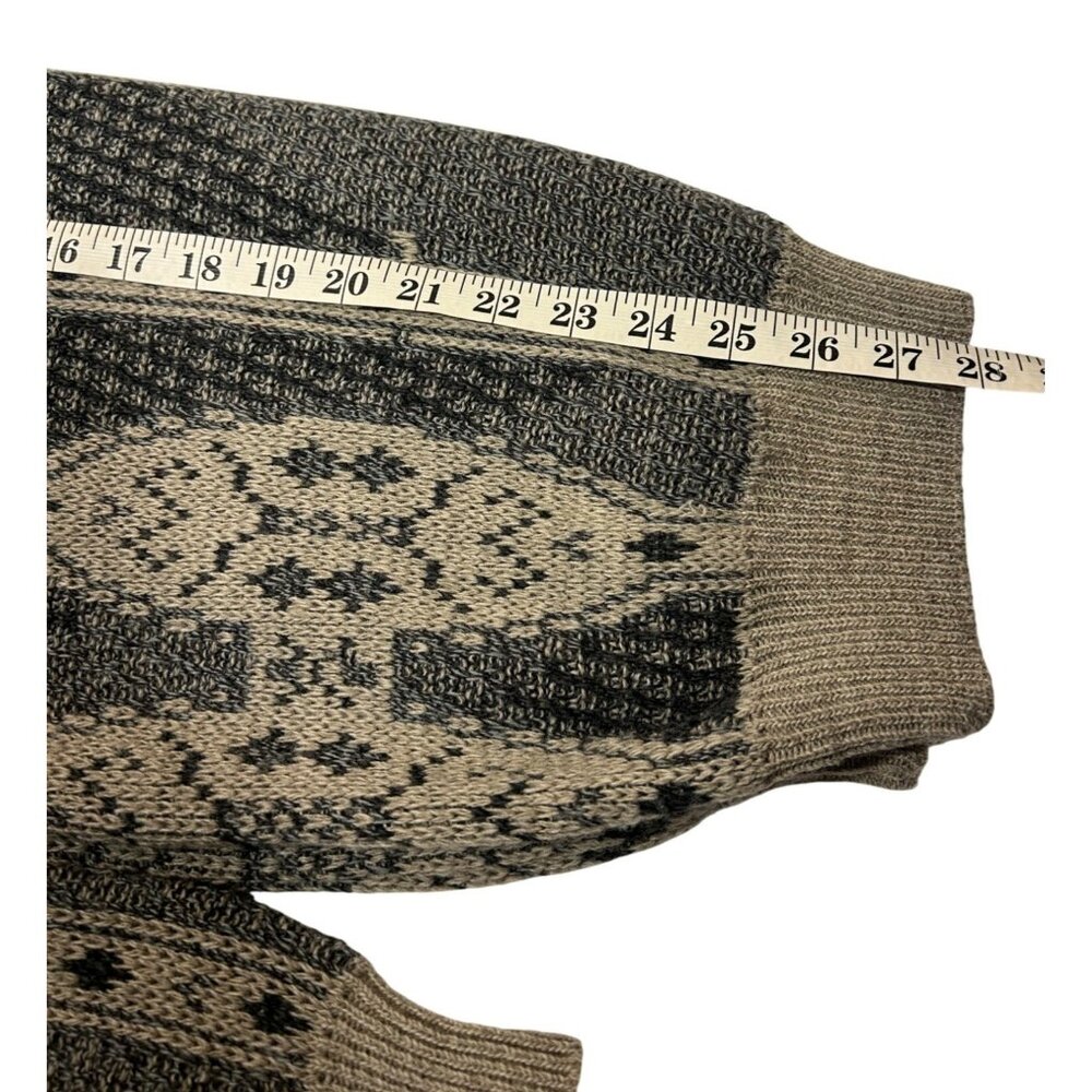 VTG Jantzen Men's Lg Sweater Grunge 90s Cosby Grandpa Core Alternative Abstract - Picture 7 of 8